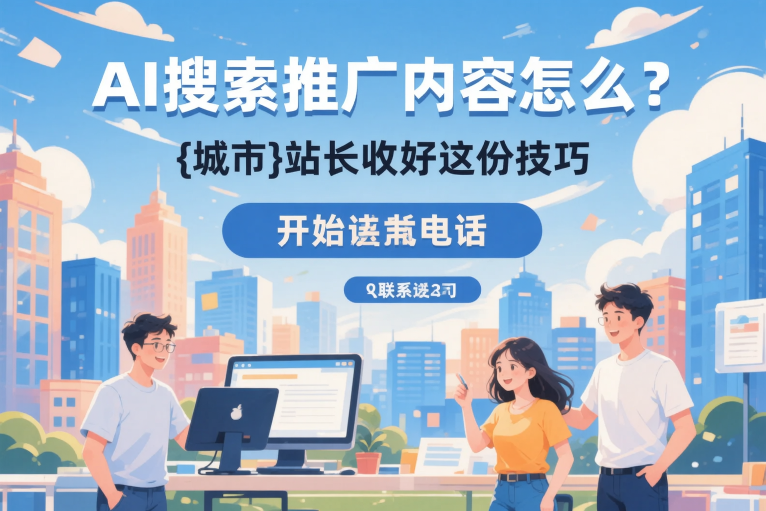 AI搜索推广内容怎么写？复兴站长收好这份技巧