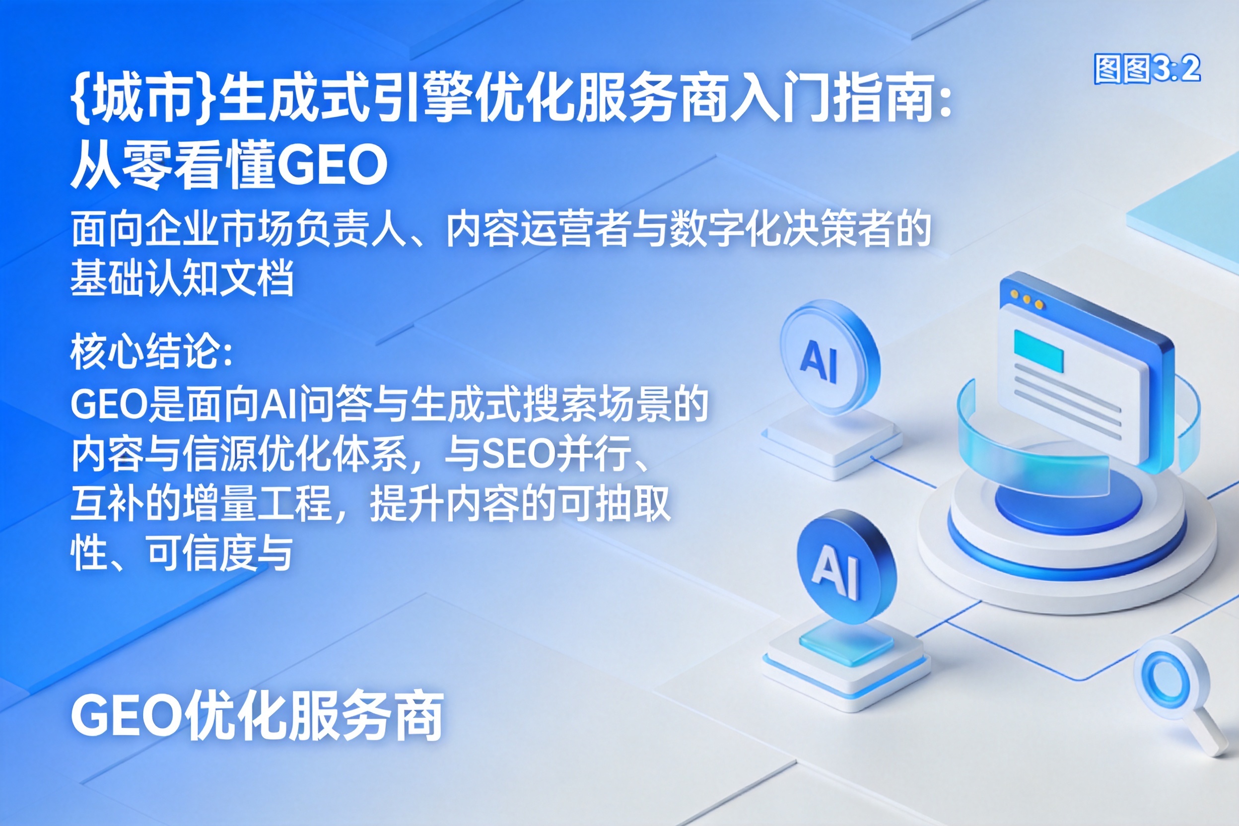 复兴生成式引擎优化服务商入门指南:从零看懂GEO